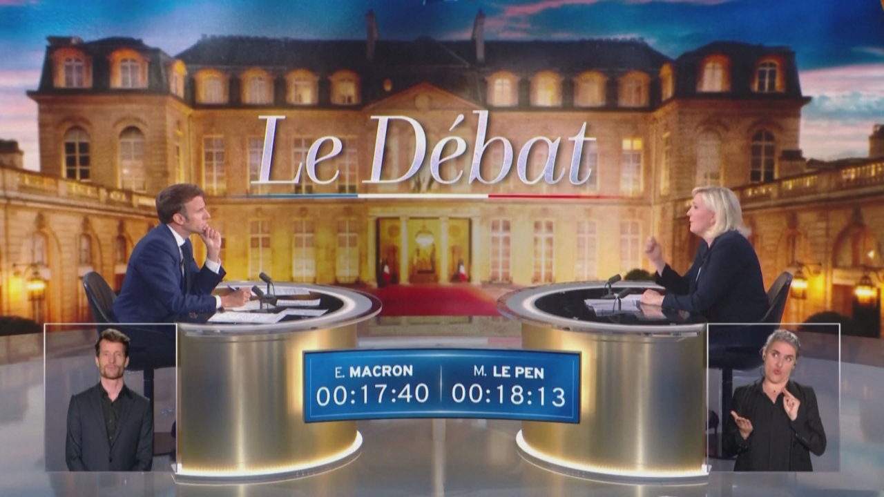 Presidencialet në Francë/ Macron sulmon Le Pen për lidhjet me Rusinë në debatin televiziv